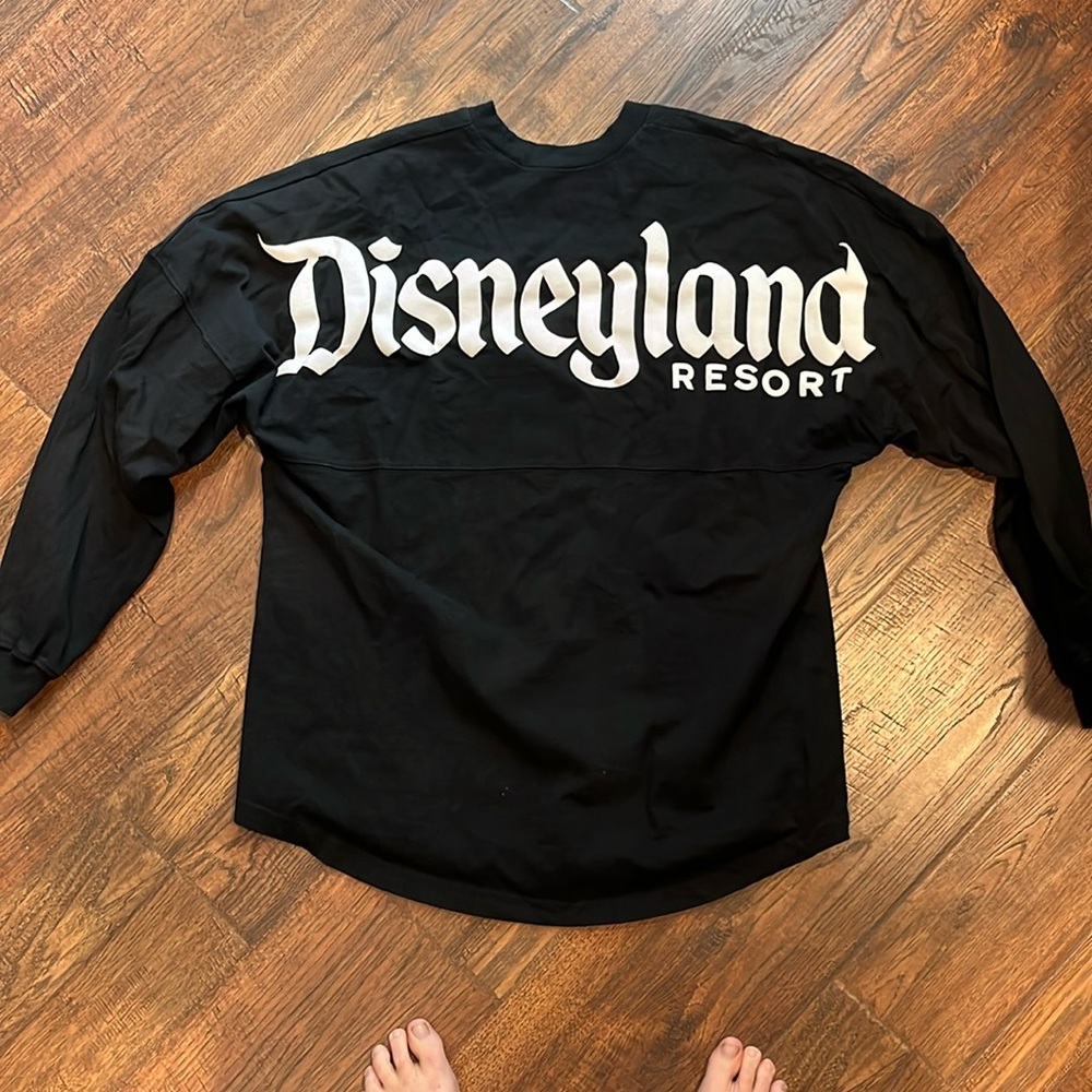 Disney jersey shirt RARE Black